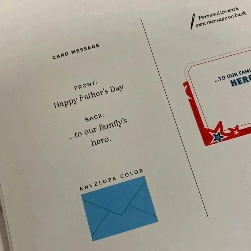 Hallmark Fathers Day card